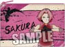 Naruto: Shippuden Flat Pouch [Sakura Haruno] (Anime Toy)