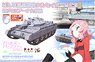 Girls und Panzer das Finale Mk.VI Crusader Mk.III St. Gloriana Girls Academy w/Battle Damage Decal & Acrylic Figure Plate (Plastic model)