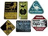 Jurassic World/ Metal Warning Signs Scaled Prop Replica (Completed)