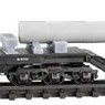 109 00 190 (N) Heavyweight Depressed-Center Flat Car READING RD# RDG 99048 (Battleship 16inch Main Gun Barrel Load) (Model Train)