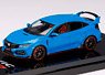 Honda Civic Type R (FK8) 2020 Racing Blue Pearl w/Engine Display Model (Diecast Car)