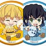 Demon Slayer: Kimetsu no Yaiba Petanko Trading Can Badge Summer Festival Ver. Vol.1 (Set of 7) (Anime Toy)