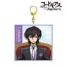 Code Geass Lelouch of the Rebellion [Especially Illustrated] Lelouch Big Acrylic Key Ring [Lelouch Birthday 2022 Ver.] (Anime Toy)