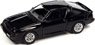 1987 Mitsubishi Starion Gloss Black (Diecast Car)
