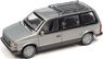 1985 Plymouth Voyager Silver/Charcoal (Diecast Car)