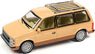 1985 Plymouth Voyager Cream/Tan (Diecast Car)