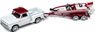 1965 Chevy Nomad Pickup w/Bass Boat White/Red (Diecast Car)