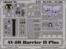 Zoom Photo-Etched Parts for AV-8B Plus (for Hasegawa) (Plastic model)