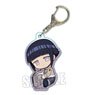 Gyugyutto Acrylic Key Ring Naruto Hinata Hyuga (Anime Toy)