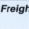 (N) 40ft Container `Freightliner-2` (1 Piece) (1:148 Scale, C-Rail Product) Painted (Model Train)
