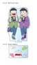 Osomatsu-san [Especially Illustrated] Choromatsu & Todomatsu (Winter) Big Acrylic Stand (Anime Toy)