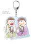 Osomatsu-san [Especially Illustrated] Choromatsu & Todomatsu (Winter) Acrylic Key Ring (Anime Toy)