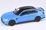 BMW M3 G80 2020 Miami Blue RHD (Diecast Car)