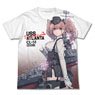 Kantai Collection Atlanta Full Graphic T-Shirt White M (Anime Toy)