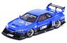 Nissan Skyline `LBWK` (ER34) Super Silhouette Blue Metallic (Diecast Car)