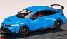 Honda Civic Type R (FL5) Racing Blue Pearl w/Engine Display Model (Diecast Car)