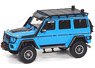 Brabus 550 Adventure Mercedes-Benz G-Class 4x4^2 -2017 - Blue (Diecast Car)