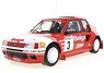 Peugeot 205 T16 1985 Ypres Rally #3 B.Darniche / A.Mahe (Diecast Car)