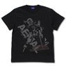 Mobile Suit Gundam: The Witch from Mercury Gundam Aerial T-Shirt Black S (Anime Toy)