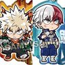 Deformed My Hero Academia Hero`s Resolve Acrylic Key Ring (Set of 6) (Anime Toy)