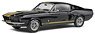 Shelby GT500 1967 (Black / Gold Stripe) (Diecast Car)