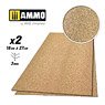 Create Cork Small (3mm Thick x 2) (Hobby Tool)