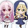 [Engage Kiss] Marutto Stand Key Ring 01 Vol.1 (Set of 8) (Anime Toy)