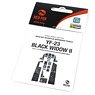 YF-23 Black Widow II Quick Set 3D Acrylic Instrument Panel (for Hobby Boss Kit) (Plastic model)