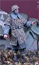 WWII ドイツ武装親衛隊 迷彩ポンチョの兵士 ハンセン戦闘団 アルデンヌ1944 (プラモデル)