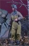 SS NCO in US Tanker`s pants, Kampfgruppe Hansen, Ardennes 1944 (Plastic model)