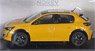 Peugeot 208 GT Pack 2022 Faro Yellow (Diecast Car)