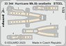 Hurricane Mk.IIb Seatbelts Steel (for Revell) (Plastic model)