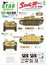 WWII ドイツ イタリア戦線のIII号突撃砲＃1 第103装甲大隊と第115装甲大隊(1943年) (デカール)