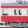 Seibu Series 9000 Red Lucky Train Additional Six Middle Car Set (without Motor) (Add-on 6-Car Set) (Pre-colored Completed) (Model Train)