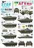 War in Ukraine #3 Ukrainian AFVs 2022 War. BRDM-2, BMP-1P and BMP-2. (Decal)