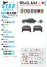 StuG-Abt #1 Generic Insignia and Unit Markings for the Sturmgeschutz Units. (Decal)