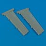 P-51D Mustang Wing Flaps (for Tamiya) (Plastic model)