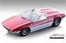 De Tomaso Mangusta Spider 1966 Metallic Red / Silver (Diecast Car)
