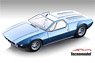De Tomaso Mangusta Spider 1966 Light Metallic Blue (Diecast Car)