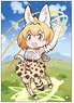 Kemono Friends Mini Acrylic Art Serval (Anime Toy)