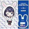 Love Live! Nijigasaki High School School Idol Club Mini Acrylic Stand Karin Asaka Rabbit Deformed Ver. (Anime Toy)