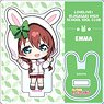 Love Live! Nijigasaki High School School Idol Club Mini Acrylic Stand Emma Verde Rabbit Deformed Ver. (Anime Toy)