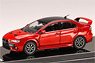 Mitsubishi Lancer Evolution 10 Final Edition Red Metallic / Carbon Roof (Diecast Car)