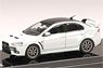 Mitsubishi Lancer Evolution 10 Final Edition White Pearl / Carbon Roof (Diecast Car)