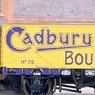 イギリス2軸貨車 7枚側板無蓋車 `Cadvury Bournville` 【NR-7015P】 ★外国形モデル (鉄道模型)