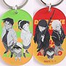 Detective Conan Trading Metallic Acrylic Key Ring Vol.4 (Set of 6) (Anime Toy)