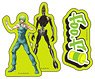 Animation [JoJo`s Bizarre Adventure Stone] Sticker Set [JF] (3) Foo Fighters (Anime Toy)