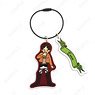 Attack on Titan Illustrator Wani Aoi Collabo Big Acrylic Key Ring (Eren) (Anime Toy)
