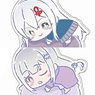 Stand Mini Acrylic Key Ring Re:Zero -Starting Life in Another World- Hug Meets (Set of 10) (Anime Toy)