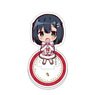 [Ms. Vampire who Lives in My Neighborhood.] Acrylic Memo Stand (Akari / Christmas) (Anime Toy)